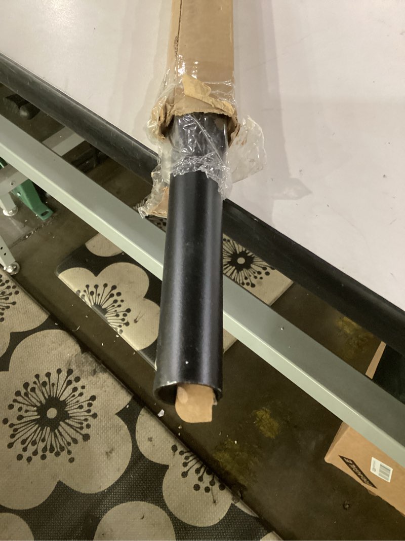 Condition photo showing Good Condition for 36 inch ceiling fan downrod with ul wires, matte black, 1-inch diameter, unthreaded 36 inch black