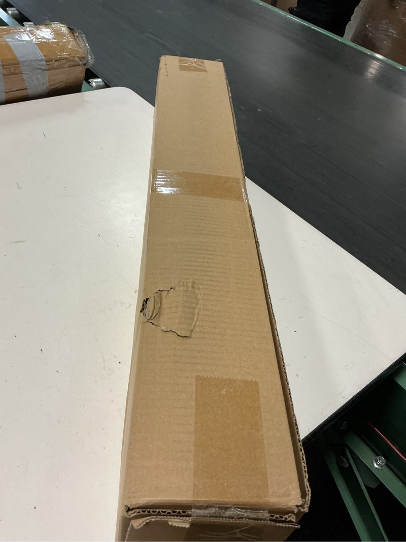 Condition photo showing New/Like New for unishades cordless bamboo roman shades for windows, blinds size (27.5" w ×64" h) colour (highfield teak) ?room darkening?highfield teak 27.5" w × 64" h