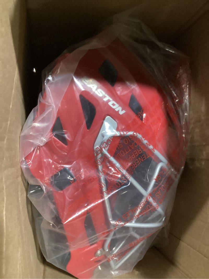 Condition photo showing Good Condition for easton | gametime catcher's mask | small 6 1/2-7 1/8 | red