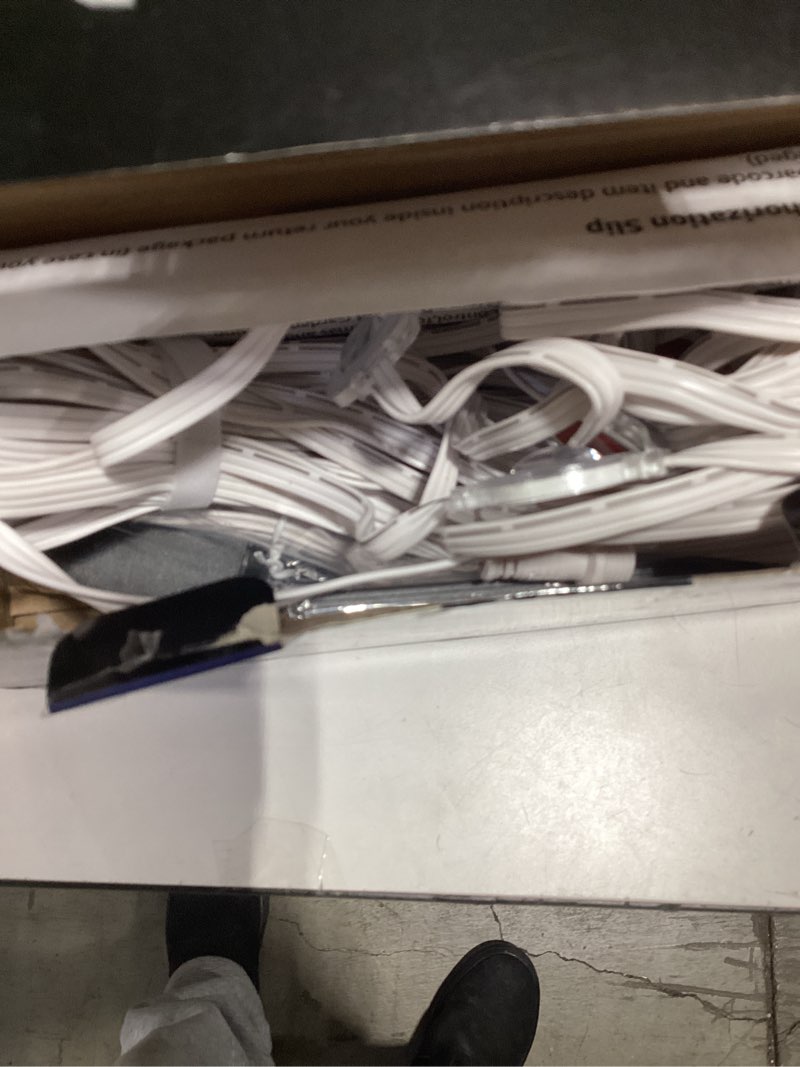 Condition photo showing Good Condition for 50FT Permanent Outdoor RGB Lights,IP67 Waterproof Smart LED Eaves Lights with App/Remote Control,for Christmas and All Holiday Decor,Daily and Accent Lighting,House Roof and Garden Lighting