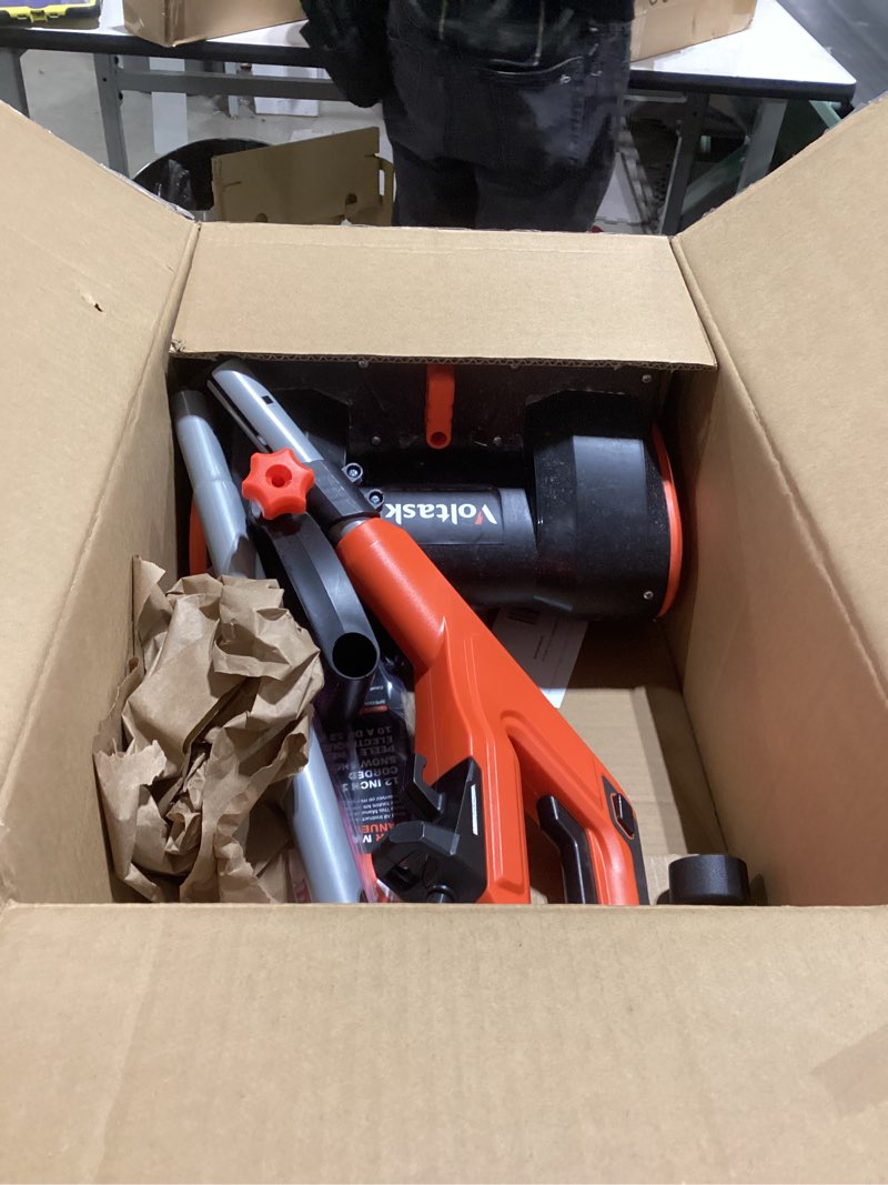 Condition photo showing Good Condition for VOLTASK 12-Inch Corded Snow Blower, 10 Amp Electric Snow Blower with Directional Plate