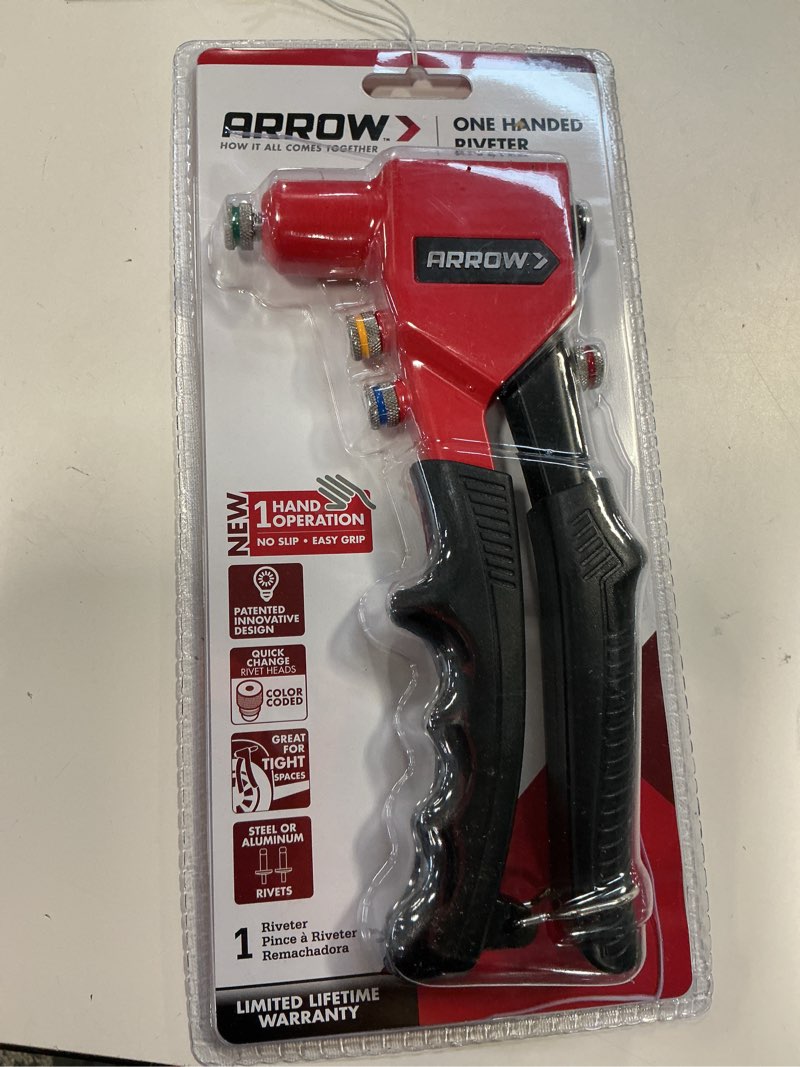 Condition photo showing Good Condition for Arrow RT188M One-Handed Pop Rivet Gun  Manual Riveter for Metal  Fabric  Leather  and Auto Repair