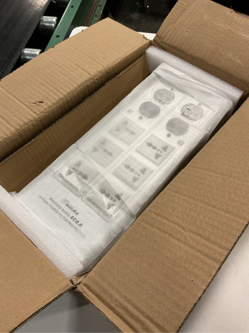 Condition photo showing Good Condition for ac8.8 audio dedicated power filter purifier smart ac power socket 3000w 1.5a y