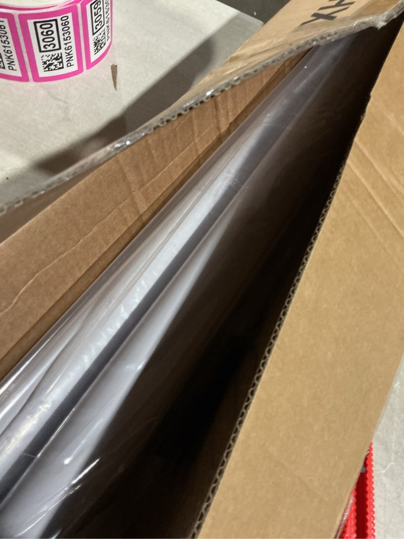 Condition photo showing Good Condition for outdoor roller shade 8' w x 6' l cordless patio shades roll up outdoors blinds with uv protection, exterior roller shades cloth for porch pergola, walnut walnut 96"w x 72"h