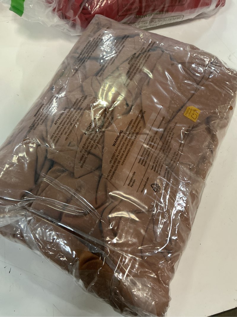 Condition photo showing Good Condition for bedsure duvet cover queen size - soft double brushed bedding set for kids & adults, zipper closure, 3 pieces, includes 1 duvet cover (90"x90") & 2 pillow shams, no comforter, brown duvet cover with sham set queen (90" x 90") 09 - brown