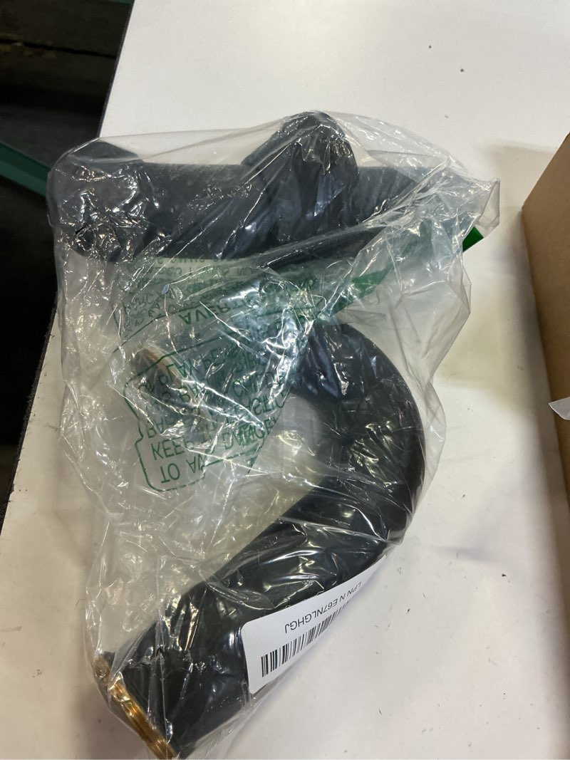Condition photo showing Good Condition for westbrass d400g-62 1-1/2" 17 ga. tubular ground joint p-trap with bell flange, matte black 1 pack matte black