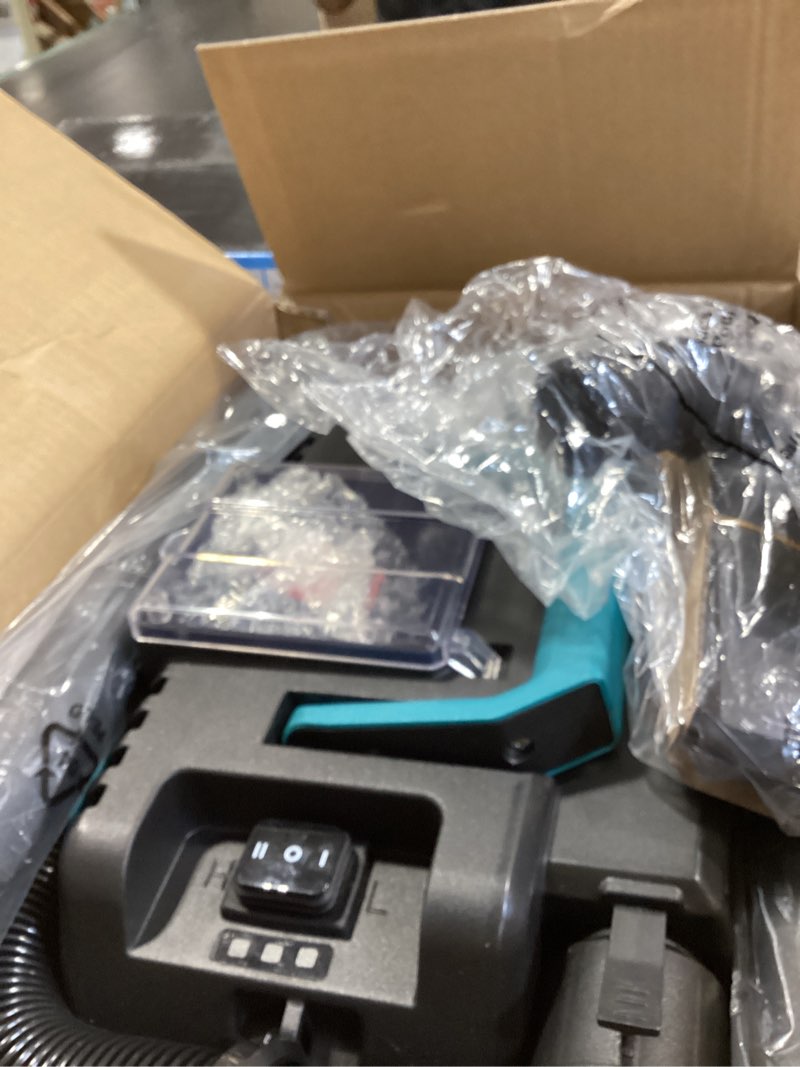 Condition photo showing Good Condition for cordless shop vac wet and dry, rushless 2.5 gallon hepa filter shop vac compatible with makita 18v 4
