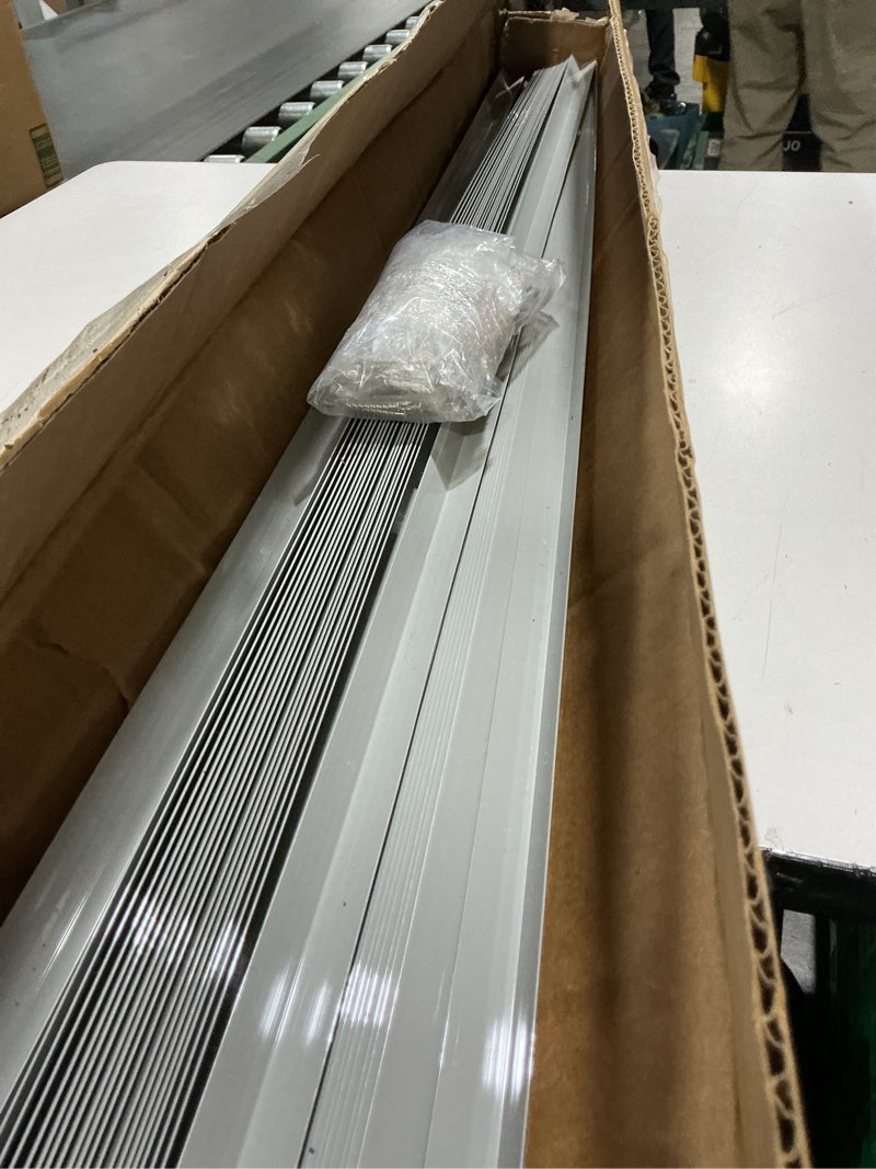 Condition photo showing Good Condition for Sasylvia 80 Pcs Wall Corner Protector Guards, 1-1/8 x 48 Inches, Avoid Scratching Scuffs, Vinyl Corner Trim Molding, Ease Install and Cleaning for Door Countertop Furniture Cabinet Protection(White) 1-1/8 x 1-1/8 x 48 Inches grey 80