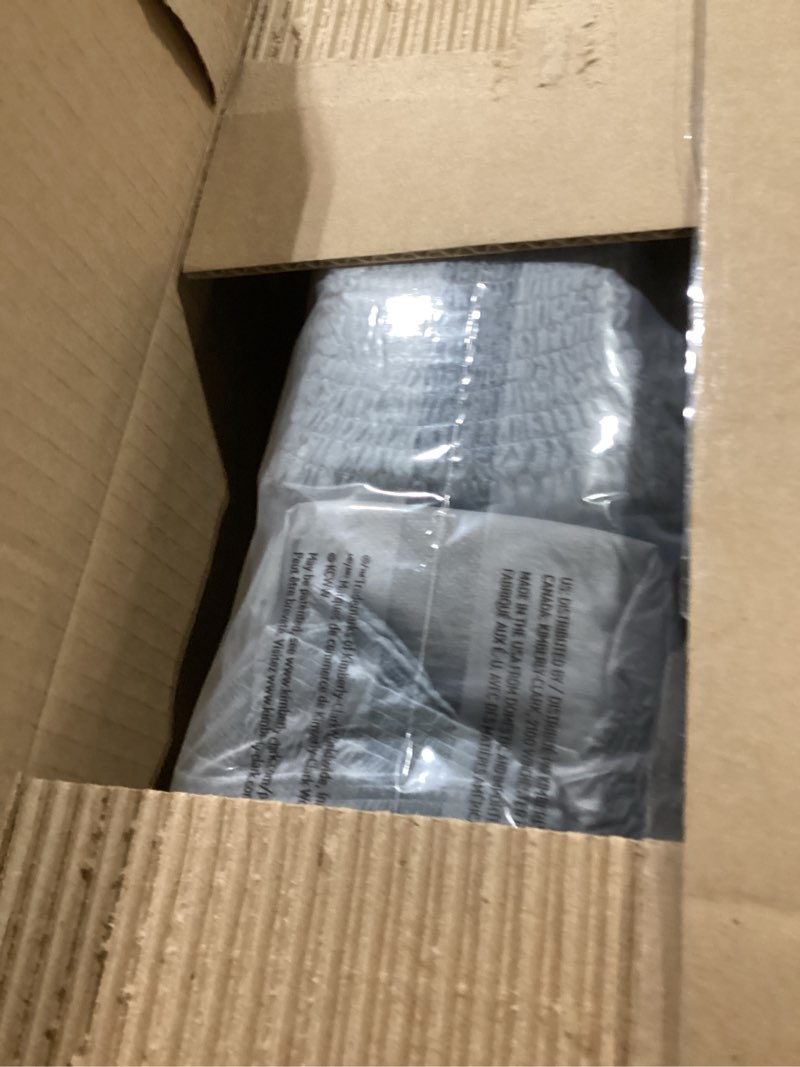 Condition photo showing New/Like New for Depend Fresh Protection Adult Diapers, Incontinence Underwear for Men, Disposable, Maximum, Extra-Extra-Large, Grey, 44 Count (2 Packs of 22), Packaging May Vary