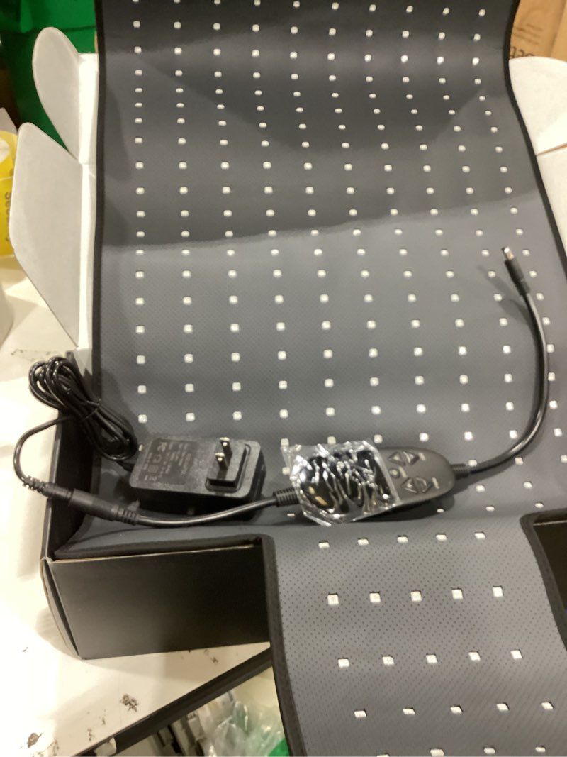 Condition photo showing Good Condition for litduck body red light therapy mat, eligible red light therapy blanket, 2in1 leds(660nm& 850nm), premium leather, adjustable timer & intensity 36.3"*15.8" (325leds)