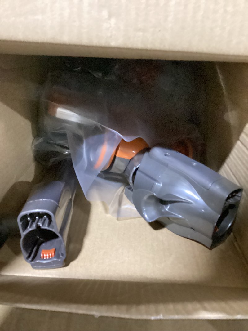 Condition photo showing Good Condition for Shark Rocket Ultra-Light Corded Bagless Vacuum for Carpet and Hard Floor Cleaning with Swivel Steering (HV301), Gray/Orange