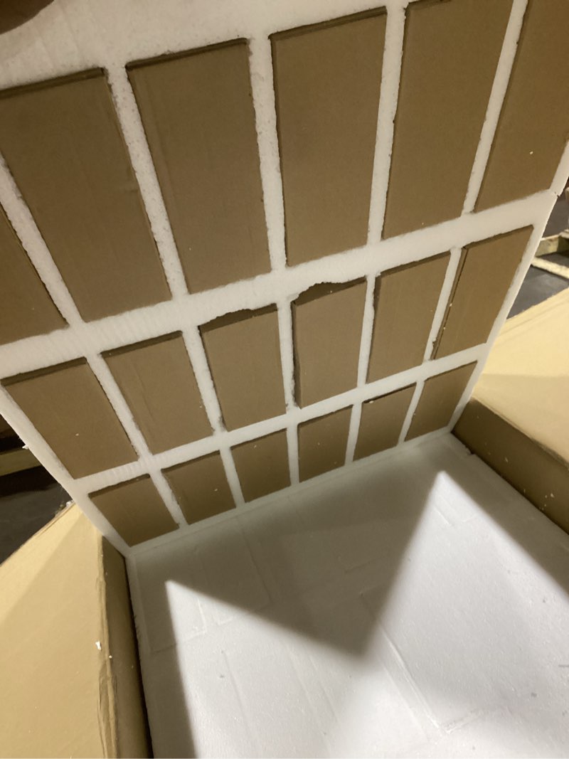 Condition photo showing Good Condition for 2 Tier Gold Wagon Wheel Chandelier with Glass Shade,53-Inch 36-Light,Rustic Farmhouse Chandeliers,Large Chandelier for High Ceilings Foyer, Entryway,Staircase, Dining Room, Living Room D 2 Tier 53"-36 Lights