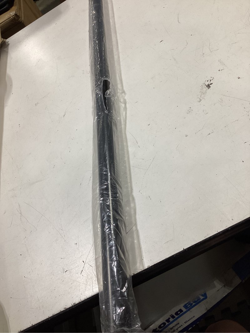 Condition photo showing Good Condition for 36 inch ceiling fan downrod, 3 ft black downrod for ceiling fan, 1 inch outside diameter, boom suitable for a wide range of fans (black, not threaded) black 36 inch