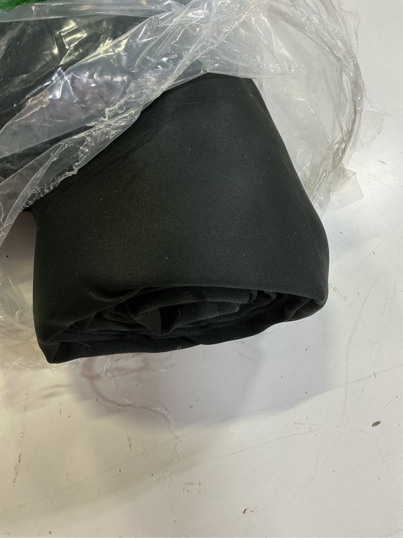 Condition photo showing Good Condition for pickluc blackout curtains 96 inches long 2 panels, black out drapes for bedroom or living room, back tab and rod pocket top, set of two, black, 52" wide and 96" length. black 52"w x 96"l (pack of 2)