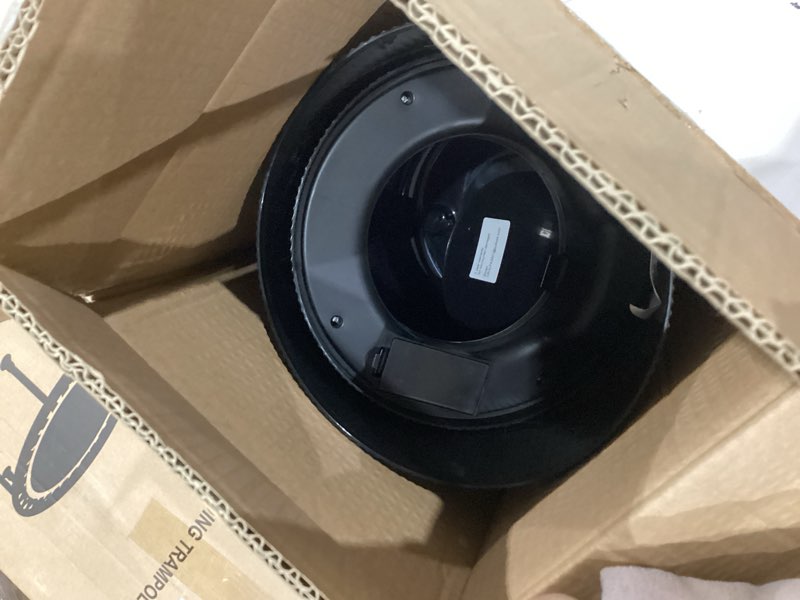 Condition photo showing Good Condition for uralfa motion sensor trash can with lid, 3 gallon / 11 l automatic bathroom trash can, touchless trash bin, smart plastic garbage can for bedroom, kitchen, living room, office, black black automatic
