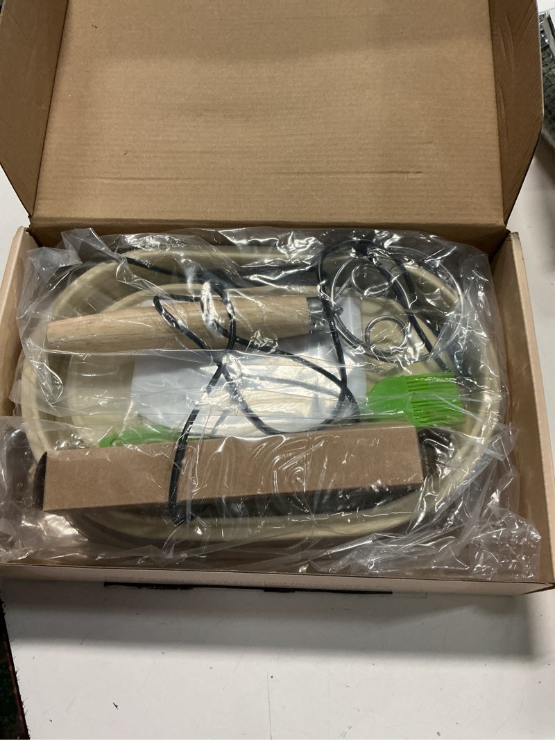 Condition photo showing Good Condition for Upgraded Silicone Sourdough Starter Warmer Bowl, Sourdough Starter Kit with Precise 6 level Thermostat Control (77-122°F), Auto Warming On/Off, 6-Hour Timer Sourdough Bread Baking Supplies Oval