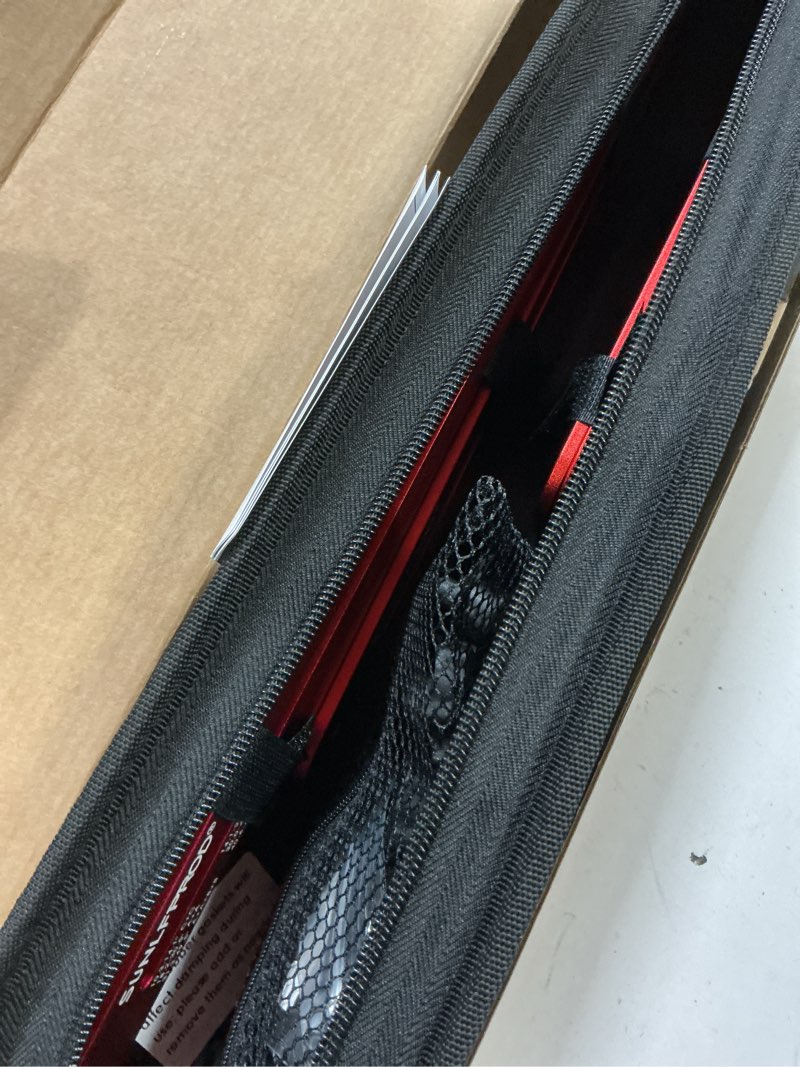 Condition photo showing New/Like New for Stair Tread Template Tool - Solid Stair Tread Gauge, Stair Tools for Stair Measuring Tool Stair Gauge Jig Stair Template Stair Step Tool Shelf Template Projects (Red-Gray) 60IN Red-Gray 1