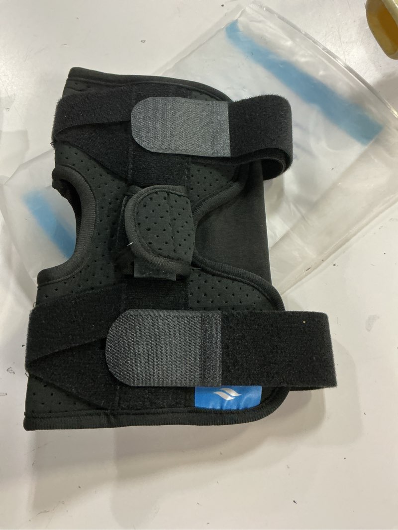 Condition photo showing Good Condition for (size:l)cubital tunnel elbow brace – ulnar nerve splint, adjustable elbow immobilizer elbow splint for sleeping & day use, fits left & right arms (l)