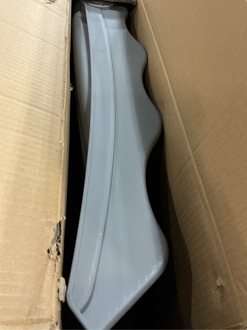 Condition photo showing Good Condition for Amazon Basics Foldable Non-Slip Pet Stairs, Steps for Dogs and Cats, 14.6'' W x 22.75'' D x 19.5'' H, Grey 14.6'' W x 22.75'' D x 19.5'' H Grey