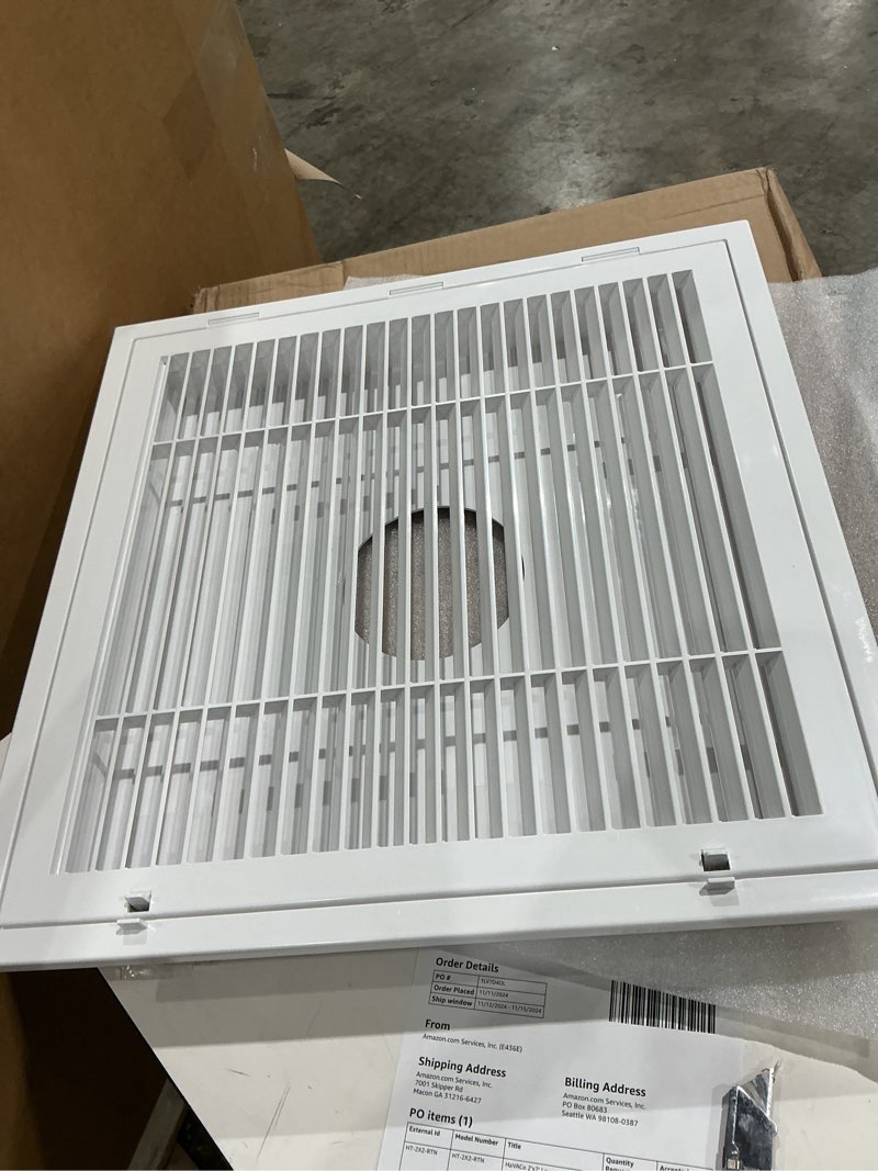 Condition photo showing Good Condition for ht-2x2-rtn quick connect 2 x 2 ft. plastic louvered return