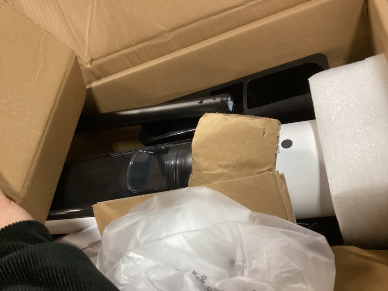 Condition photo showing As Is for Redroad Wet Dry Vacuum Cleaner,22000pa Cordless Vacuum Mop with Self-Cleaning&Hot Drying,180° Lie-Flat Self-Propelled Floor Cleaner Machine,60Mins Long Runtime,LED Digital Display,Voice Prompts White