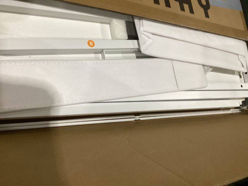 Condition photo showing As Is for pamray desk, white