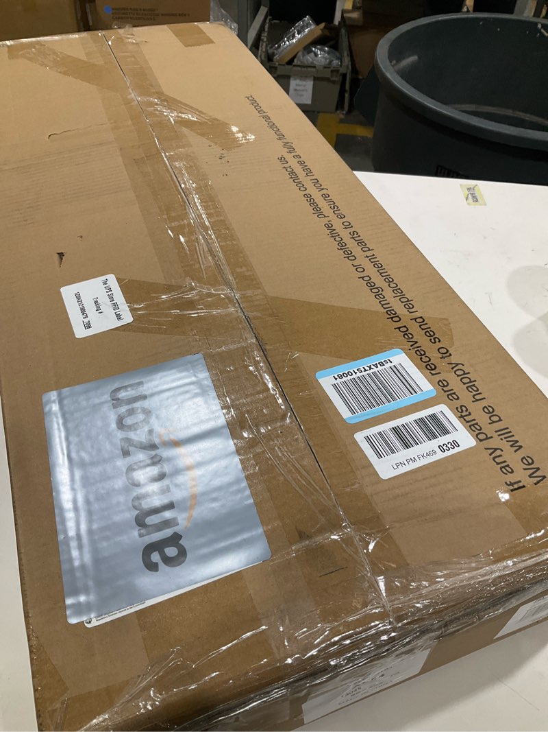 Condition photo showing Good Condition for GRLEAF 32" Console Table with Outlets & USB Ports – Narrow Entryway Table with 2 Drawers and Storage Shelves, Power Strip Sofa Table for Living Room, Hallway, Kitchen, Foyer – Rustic Brown Wood Finish Rustic Brown 32IN