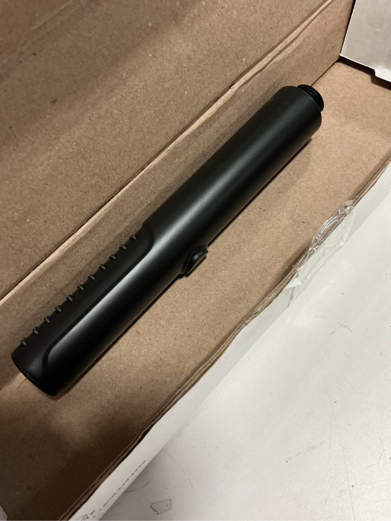 Condition photo showing Good Condition for delta 2-setting matte black handheld shower head with proclean spray, hand held shower head with high pressure spray, matte black 59537-bl