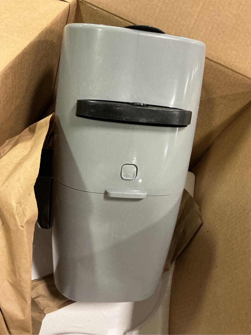 Condition photo showing Good Condition for Litter Genie Standard Pail (Silver) | Cat Litter Box Waste Disposal System for Odor Control | Includes 1 Square Refill Bag