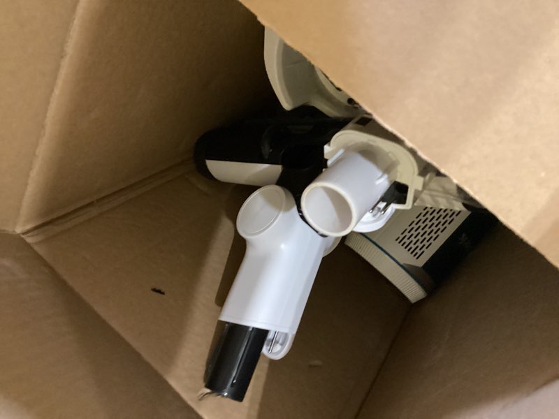 Condition photo showing As Is for Shark Clean & Empty Cordless Stick Vacuum – Lightweight Cordless Vacuum with Auto-Empty System, HEPA Filter, Portable, Rechargeable, Exclusive Motorized Hand Tool for Pet Hair, BU3523 Clean & Empty (Premium)