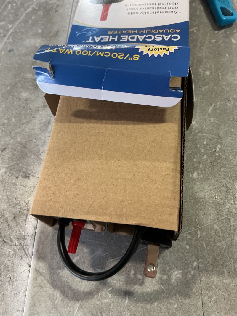 Condition photo showing New/Like New for Penn-Plax Cascade Glass Heater – 8.5” Length – 100 Watt - for Aquarium and Fish Tanks