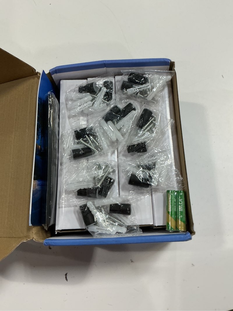 Condition photo showing New/Like New for 8 pack 7 inch rgbcw retaining wall lights, 5w smart led hardscape lighting with remote control, 16 million colors 12v ac/dc low voltage step lights outdoor, ip65 waterproof landscape lighting