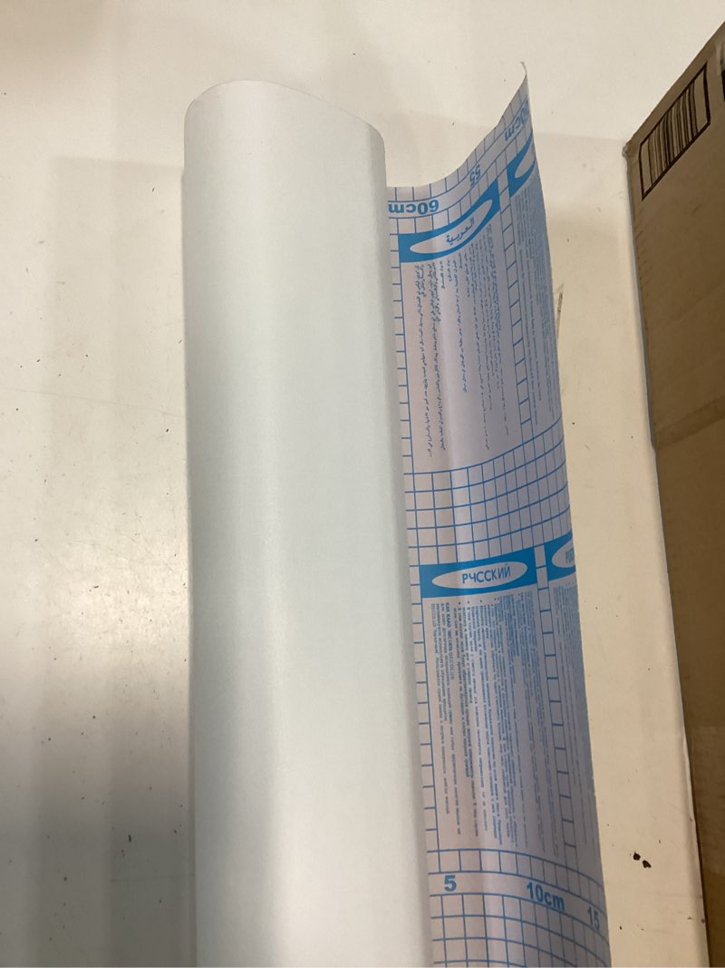 Condition photo showing As Is for maxi clear self-adhesive roll
