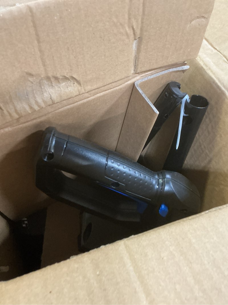 Condition photo showing Good Condition for SOYUS Cordless Snow Shovel, 20V Electric Snow Blower, 12-Inch Clearing Width & 20-Ft Snow Throw, with LED Spotlight and Adjustable Front Handle (4.0Ah Battery, Quick Charger and Dust Cover Included) 12 Inch Bent Pipe with LED Light