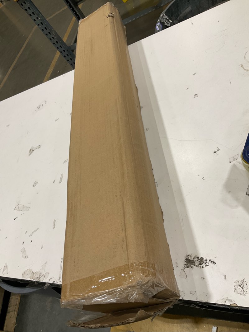 Condition photo showing Good Condition for unishades cordless bamboo roman shades for windows, blinds size (35" w ×64" h) colour (bdp-driftwood) bdp-driftwood 35" w × 64" h