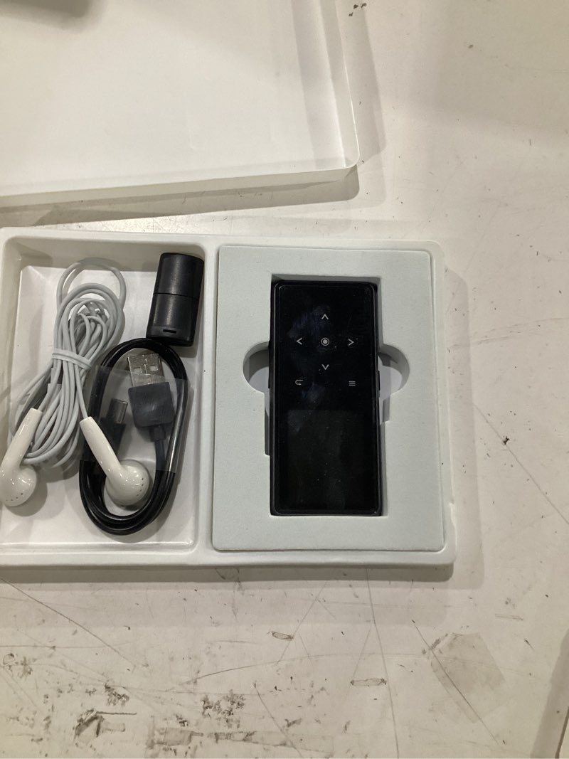 Condition photo showing Good Condition for 64gb mp3 player with bluetooth 5.2, aimoonsa music player with built-in hd speaker, fm radio, voice recorder, hifi sound, e-book, earphones included black - 64gb