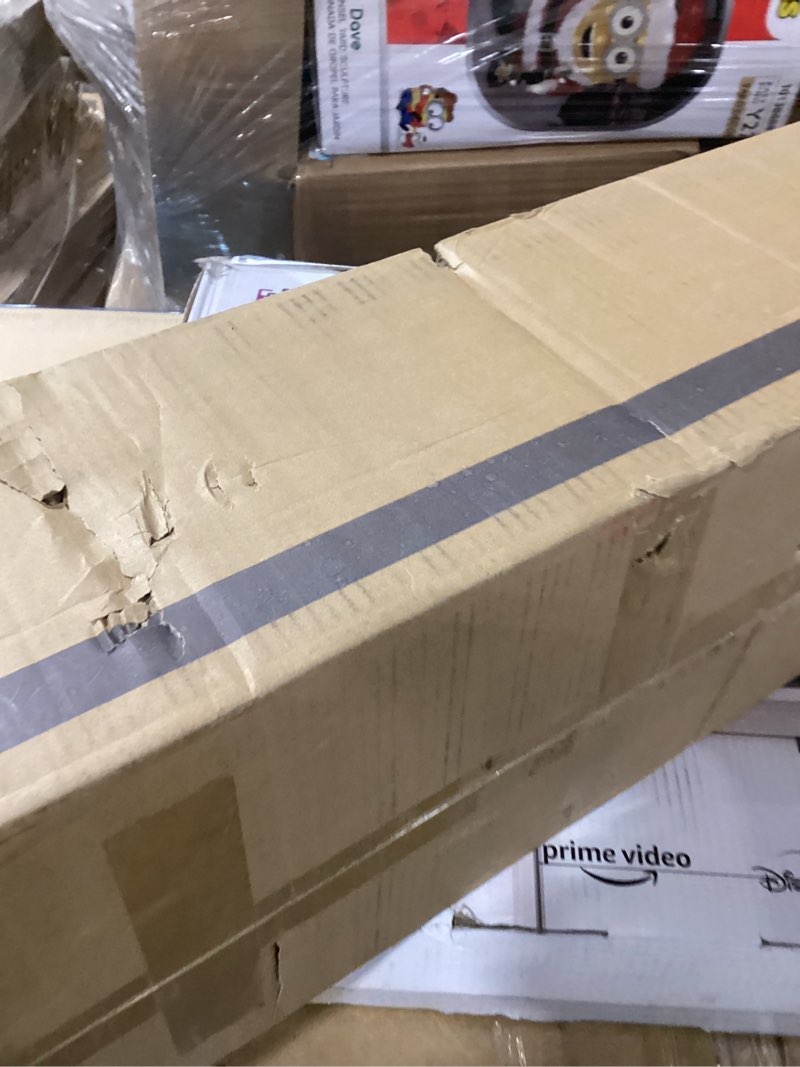 Condition photo showing New/Like New for Floating Fireplace Mantel Shelf 60 inch Rustic Solid Wood Mantels for Fireplace Natural Pine Wood Mantle for Fireplace Living Room Farmhouse - 60 X 8 X 5?Rustic Natural Rustic Natural 60 X 8 X 5