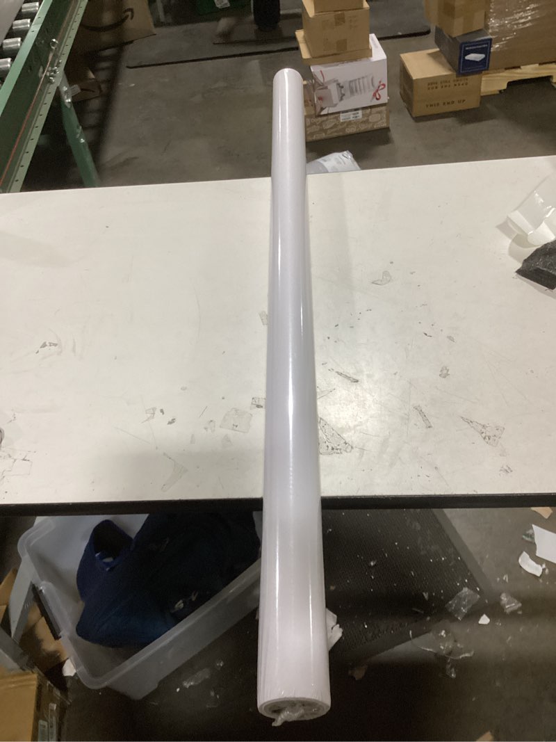 Condition photo showing As Is for Kate Seamless Paper Backdrop for Photography Photo Backdrop Paper (53''x16.4' Arctic White) 53'' x 16.4' Arctic White