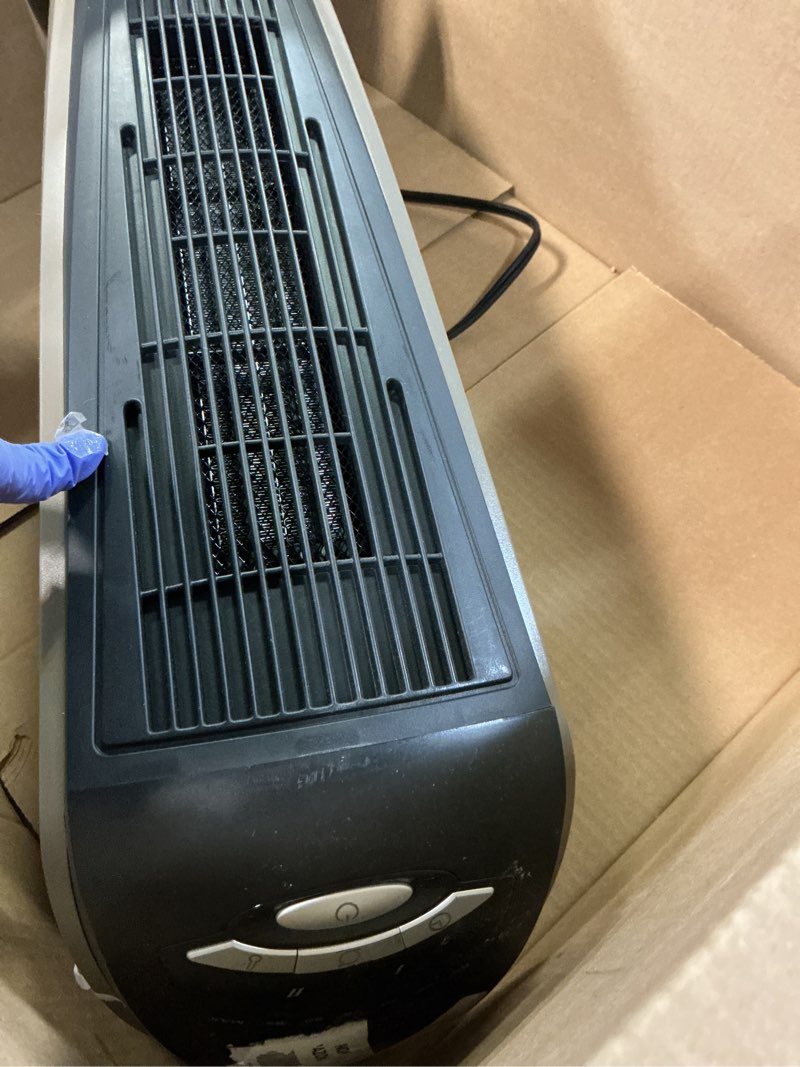 Condition photo showing As Is for Lasko 751320 Ceramic Tower Heater With Remote Control
