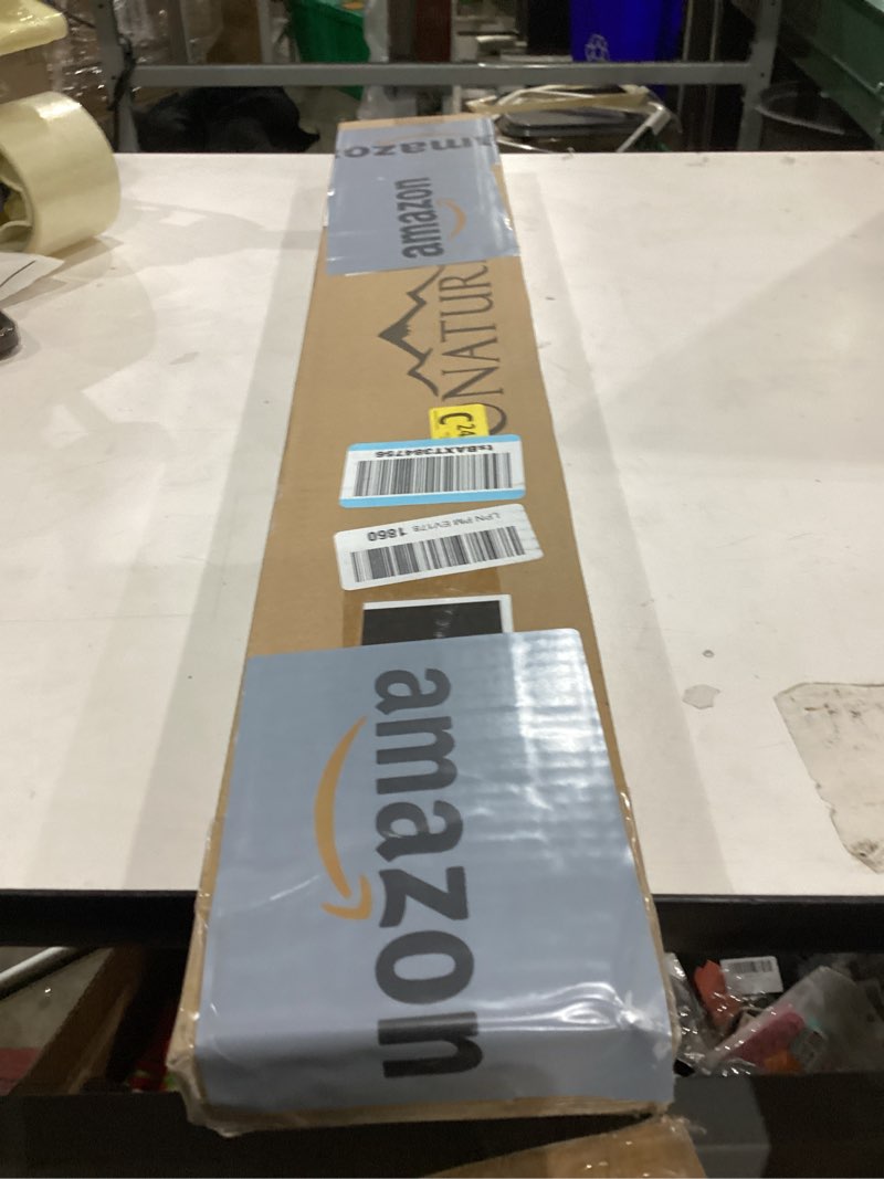 Condition photo showing New/Like New for Tonature No Drill Cellular Shades for Indoor Windows, Thermal Insulating & Noise Reducing Honeycomb Blinds, Free Stop Cordless Blackout Shades, Black, 28 1/2" W x 64" H 28 1/2"W x 64"H Black(blackout)