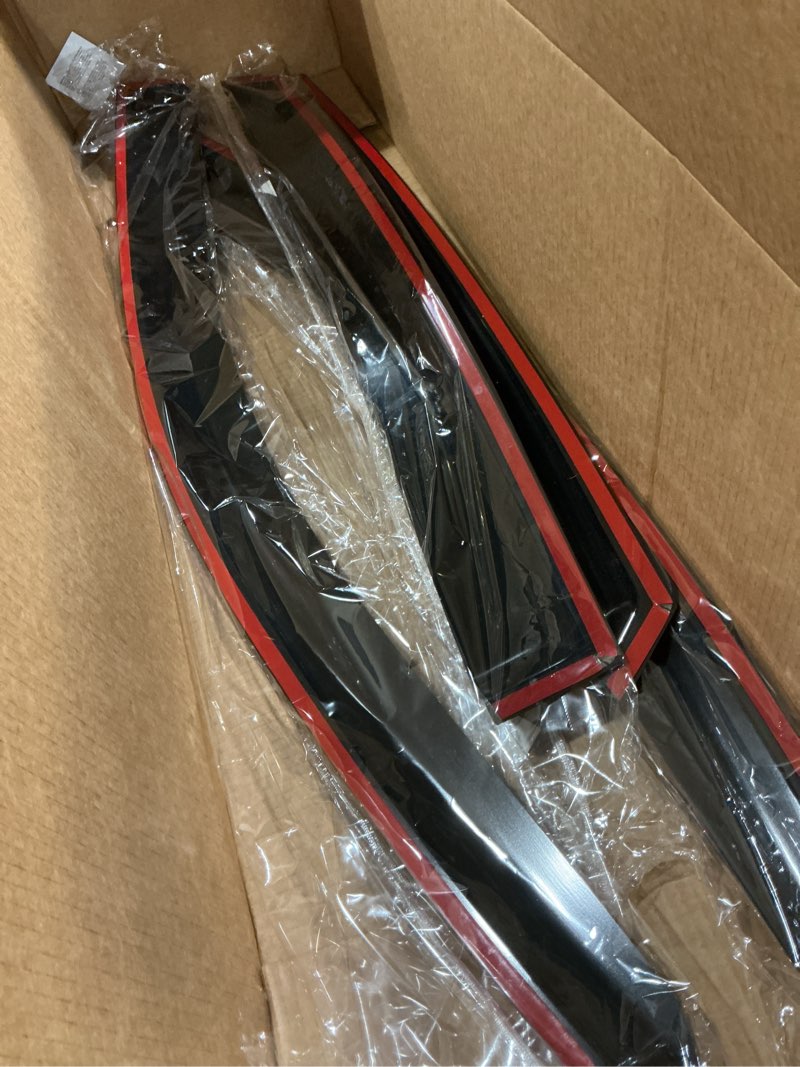 Condition photo showing Good Condition for window visors rain guards for 2018-2023 honda accord, out-channel window vent wind deflectors visors shades for 18-23 accord 19 20 21 22