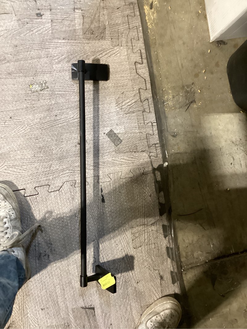 Condition photo showing As Is for 3m command large metal/plastic hand towel bar 25.85 in. l 1 pk