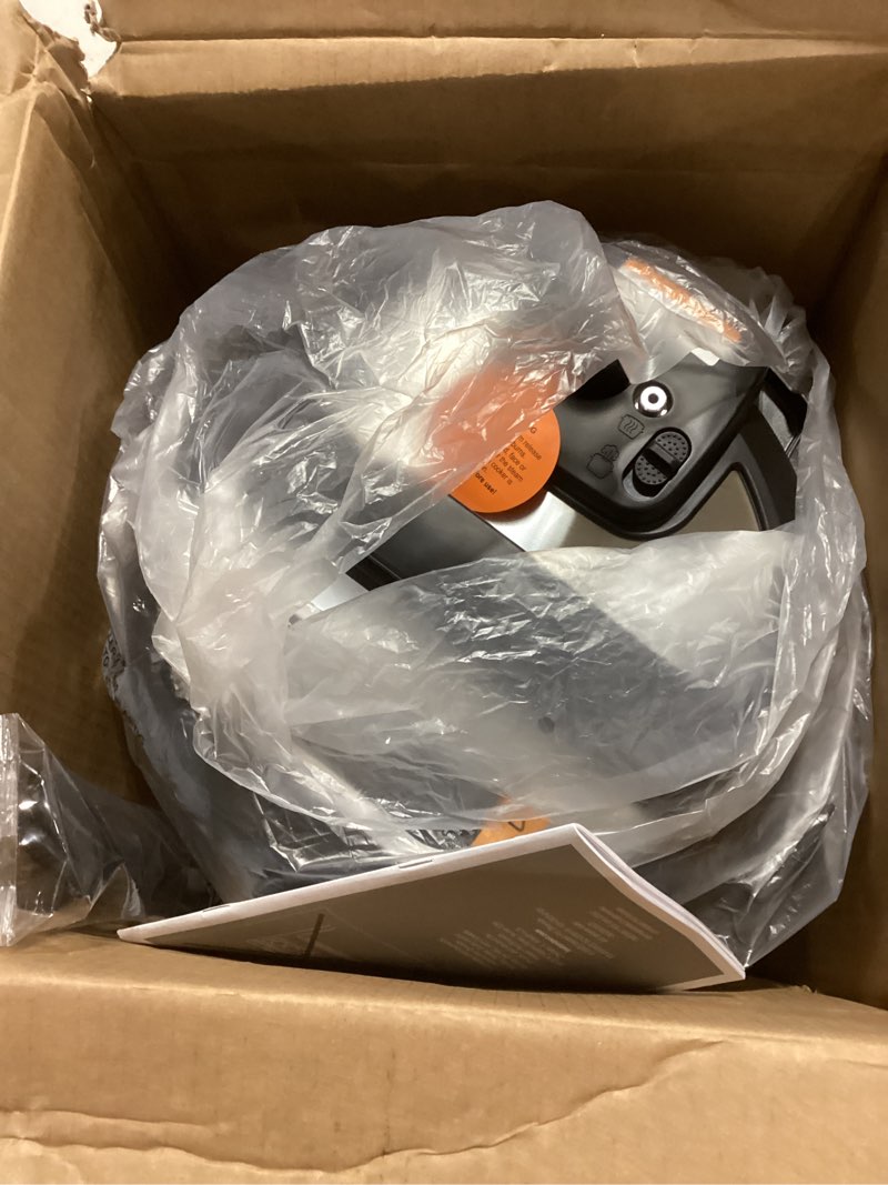 Condition photo showing As Is for Instant Pot Duo Plus 9-in-1 Multicooker, Pressure Cooker, Slow Cook, Rice Maker, Steamer, Sauté, Yogurt, Warmer & Sterilizer, Includes App With Over 800 Recipes, Stainless Steel, 6 Quarts