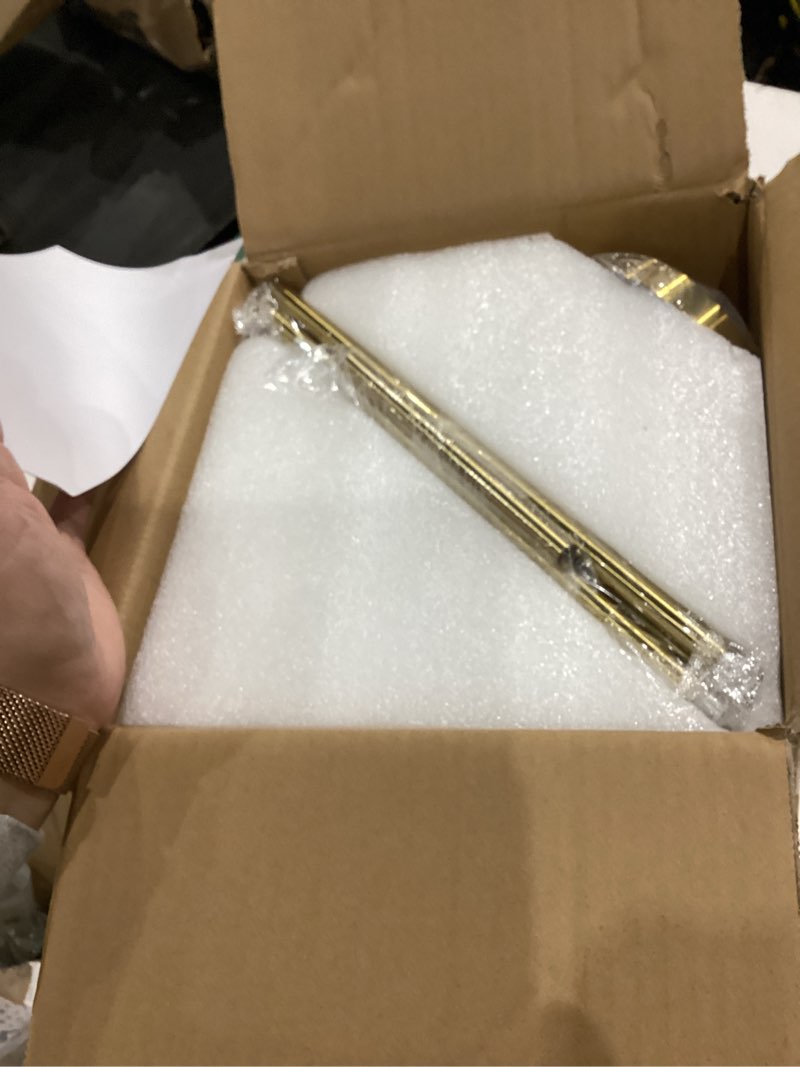 Condition photo showing Good Condition for 8 inch modern farmhouse pendant for kitchen island, adjustable height hanging fixture with hammered glass,brushed gold finish, dining room entryway - pl101hbg-l polished gold & hammered glass 8 " 1