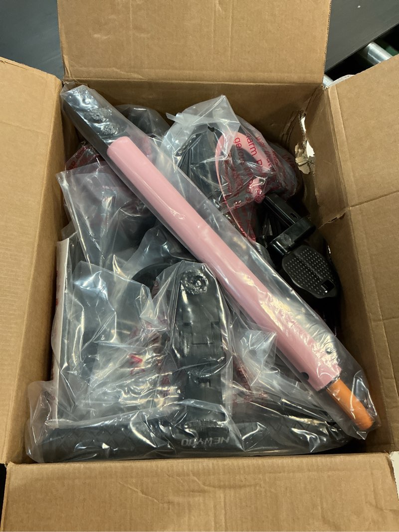 Condition photo showing New/Like New for newyoo Toddler Tricycle,Toddler Bike,Birthday Gifts and Toys for 1-3 Year Old Boys and Girls, Trike with Push Handle, Backrest and Safety Belt, Balance Bike, TR007, Pink