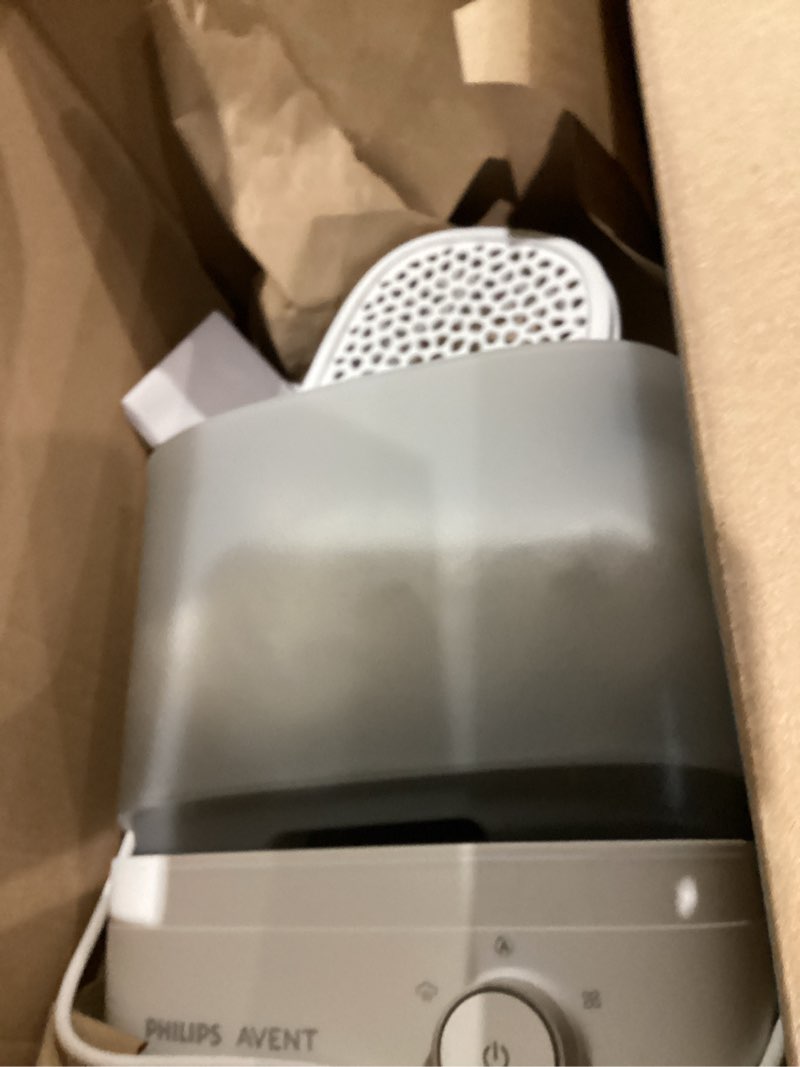 Condition photo showing As Is for Philips Avent Baby Bottle Sterilizer and Dryer Premium, Removes 99,9% of Bacteria, Chemicals Free, Capacity 6 Bottles/Teats/Accessories, Modular Space Saving Design, Model SCF293 Electric Sterilizer With dryer