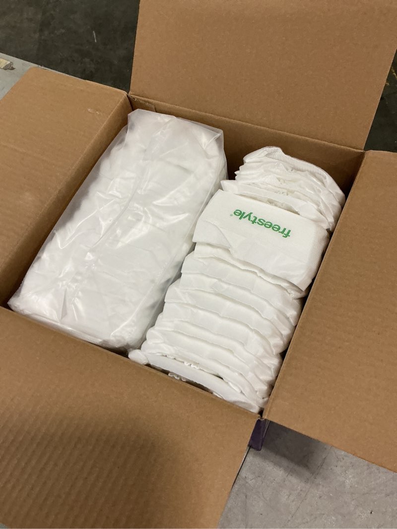 Condition photo showing New/Like New for freestyle bambootek diapers – (size 4) hyper absorbent & non-toxic – disposable diapers for sensitive skin – ultra soft diaper's (22-37 lbs) – 48 count