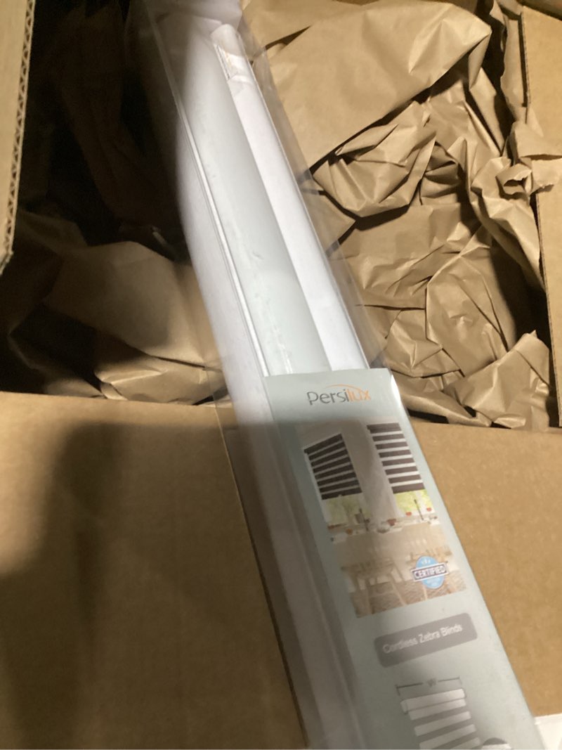 Condition photo showing New/Like New for (similar to) blindsavenue cellular honeycomb cordless polyester shade, 9/16\" single cell, light filtering, white, size: 35\" w x 48\" h white 35\"w x 48\"h