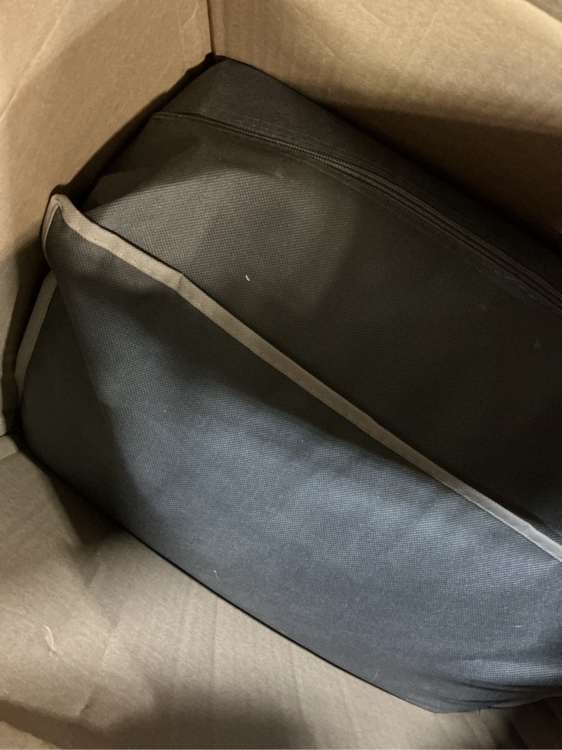 Condition photo showing As Is for HomeSmart Weighted Blanket King Size 40lbs, Heavy Blanket, Perfect for Couples, Fits Standard and California King Beds, 104x92, Sage Green Sage King | 40lbs