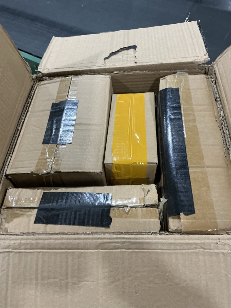 Condition photo showing As Is for Stone Lain Brasa Modern Stoneware 16 Piece Dinnerware Sets, Plates and bowls Sets, Dish Set for 4, White 16-Piece Service for 4 White